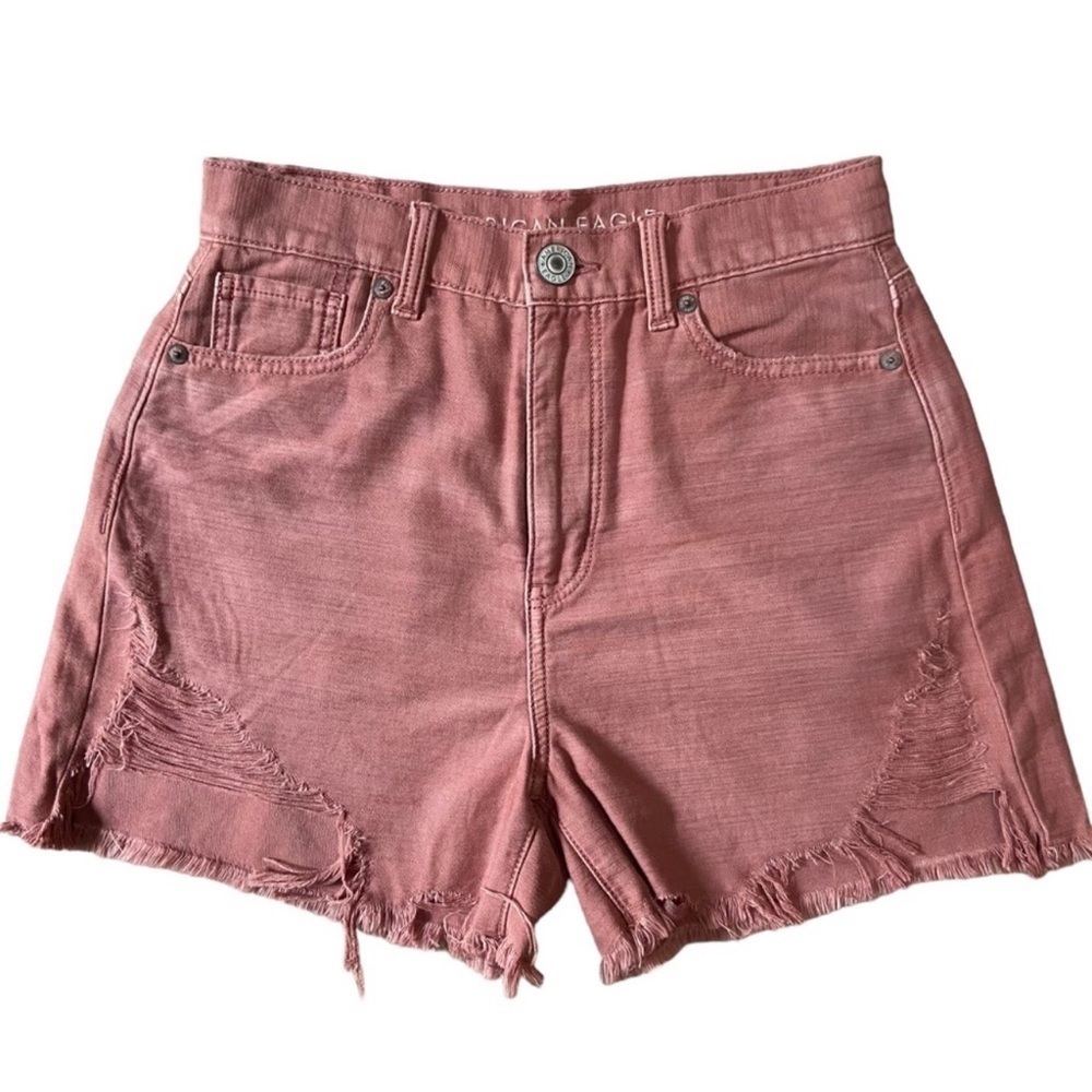 NWT American Eagle highest rise mom shorts size 14